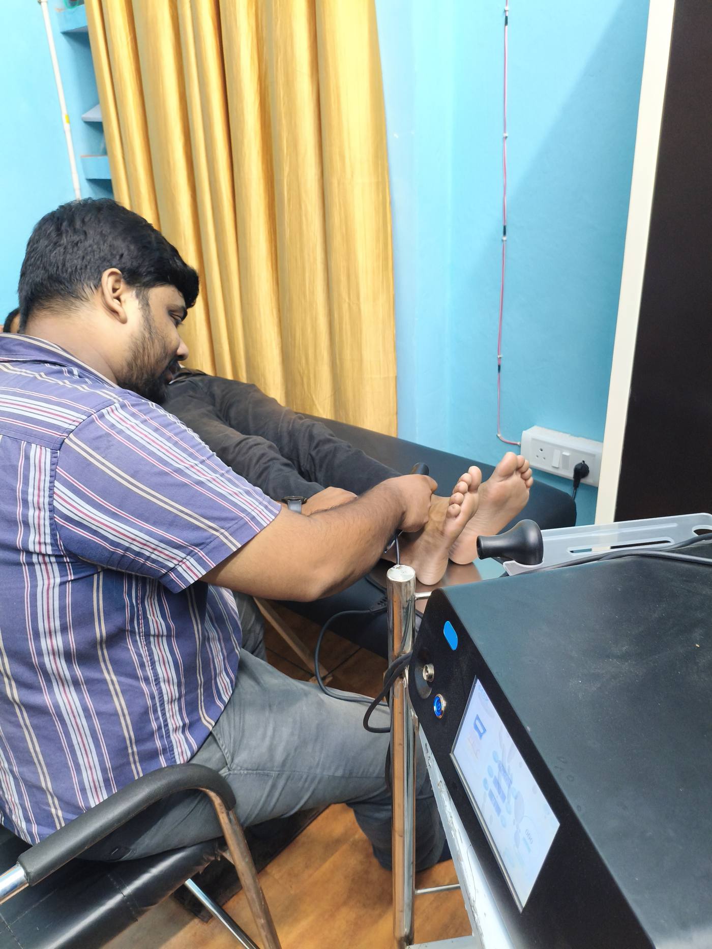 Physiotherapy foot treatment
