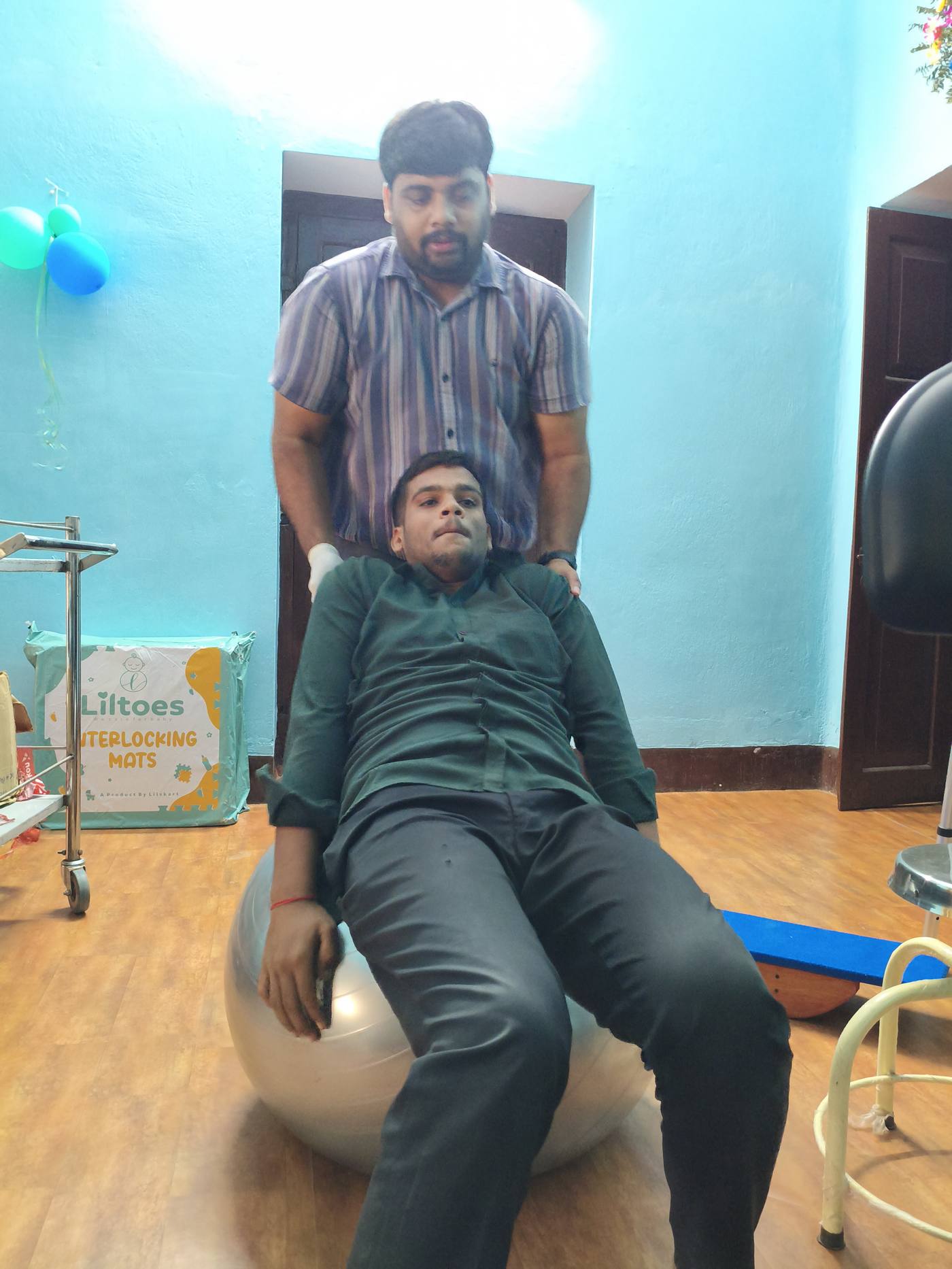 Neuro rehabilitation exercise session
